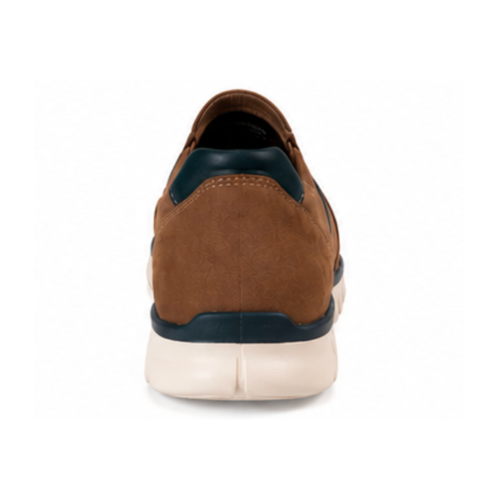 Cushion Walk Men's Lightweight Comfort Slip-On Shoes – Tan