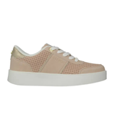 ELLE SPORT Woven Panel Trainers with Gold Detail