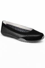 Perforated Slip On Comfort Shoe