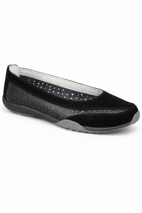 Perforated Slip On Comfort Shoe