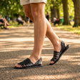 Leather Slingback Sandals