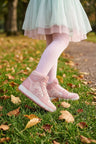 Glitter High-Top Trainers with Star Cut-Out Detail
