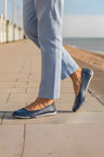 Laser Cut Faux Leather Pumps