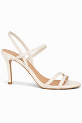 Cross Strap Stiletto Heel Sandals