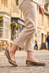 Perforated Slip On Comfort Shoe
