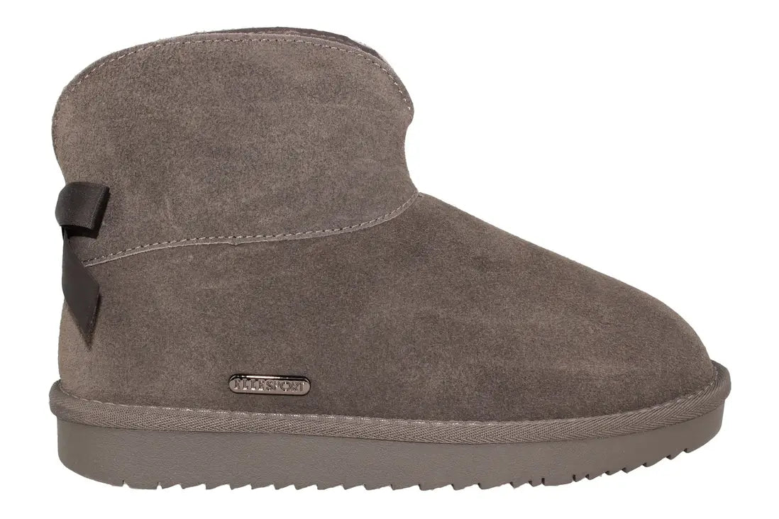 Ankle Boots Bow Detail Faux Fur Lining