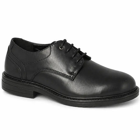 Men's Classic Lace-Up Derby Shoe with Stitched Sole