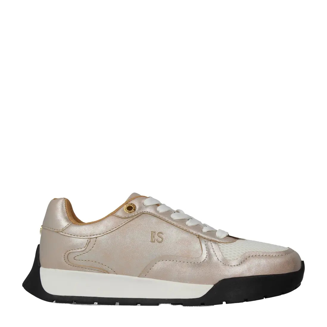 ELLE SPORT ES Logo Metallic Trainer