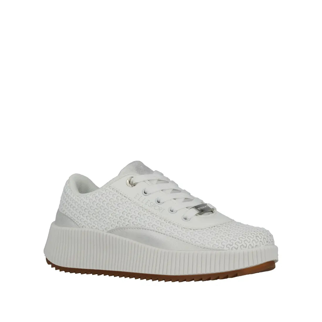 ELLE SPORT Chunky Platform Knit Trainers
