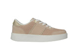 ELLE SPORT Woven Panel Trainers with Gold Detail