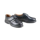 Sandpiper Tony Men’s Extra-Wide Touch Fastening Shoe - Black