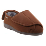 Sandpiper Walter Men’s Extra-Wide Fold-Flat Slipper - Brown